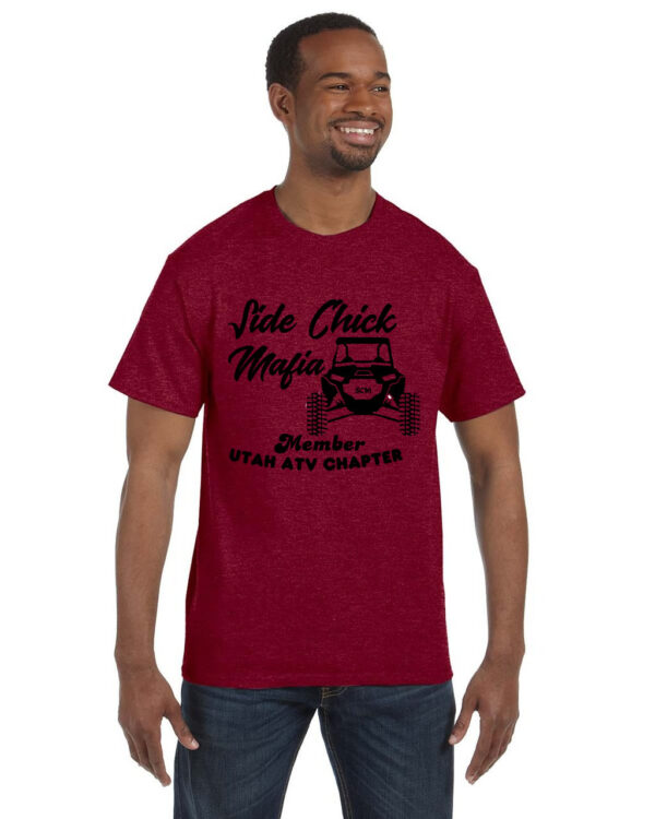 Side Chick Mafia - Black - AntiqueCherryRed