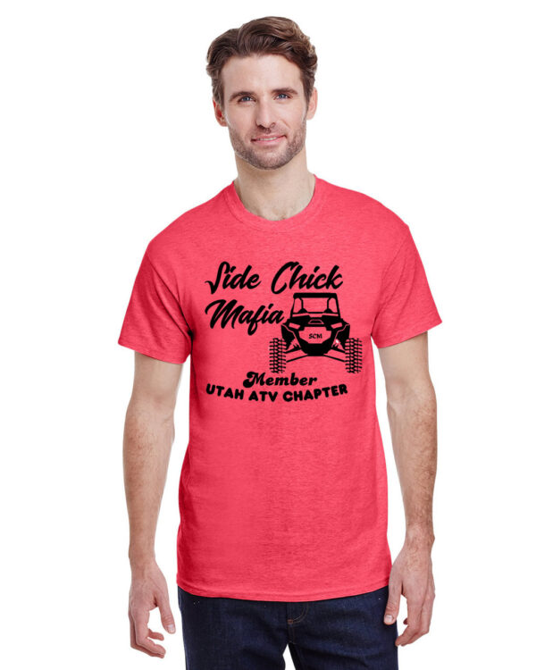 Side Chick Mafia - Black - HeatherRed