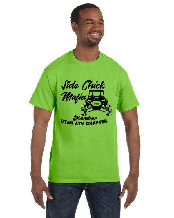 Side Chick Mafia - Black - LimeGreen