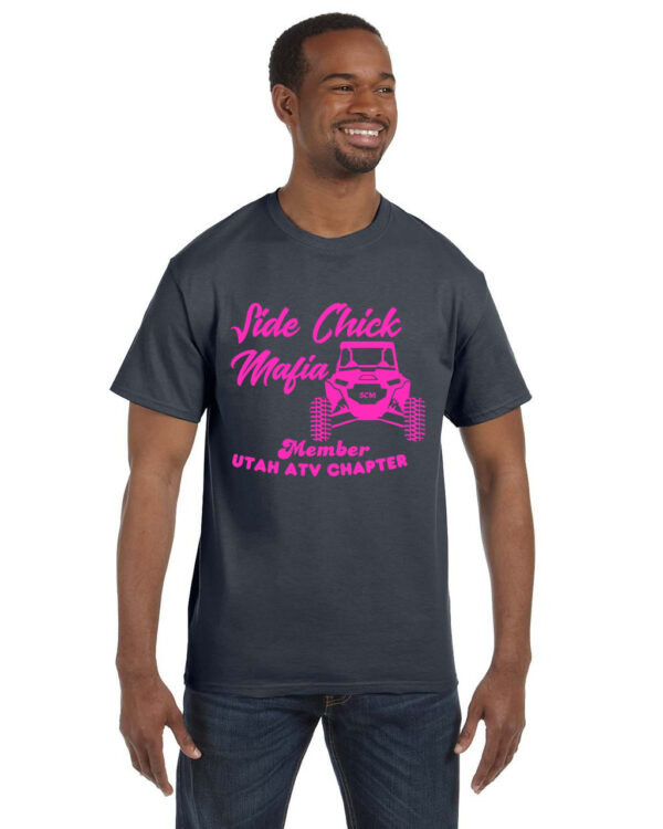 Side Chick Mafia - Hot Pink - Charcoal
