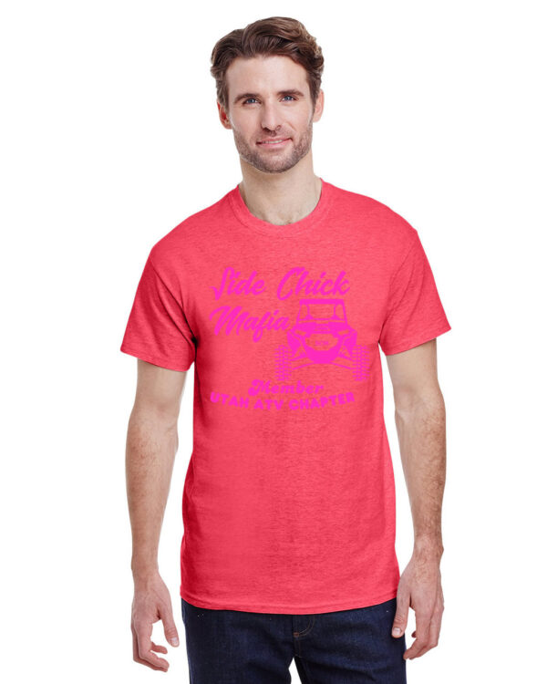 Side Chick Mafia - Hot Pink - HeatherRed