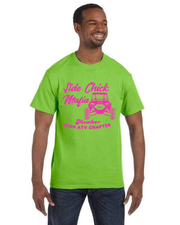 Side Chick Mafia - Hot Pink - LimeGreen