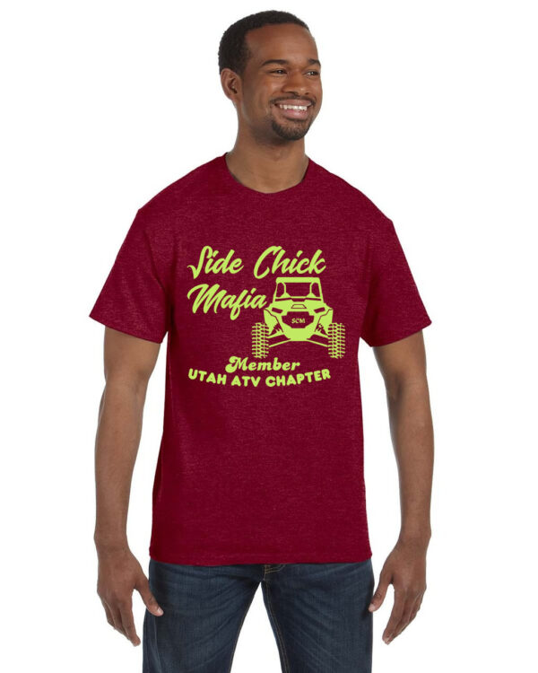Side Chick Mafia - Lime Green - AntiqueCherryRed