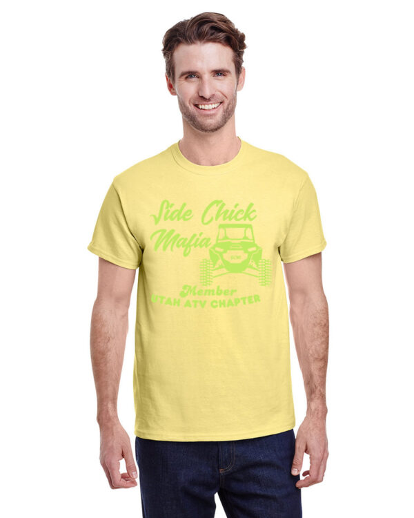 Side Chick Mafia - Lime Green - CornSilk