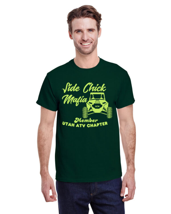 Side Chick Mafia - Lime Green - ForestHunterGreen