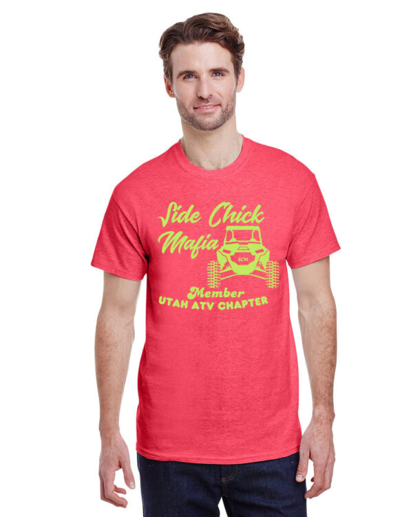Side Chick Mafia - Lime Green - HeatherRed
