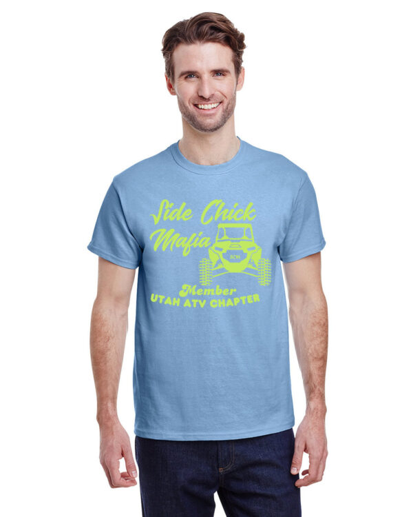 Side Chick Mafia - Lime Green - LightBlue