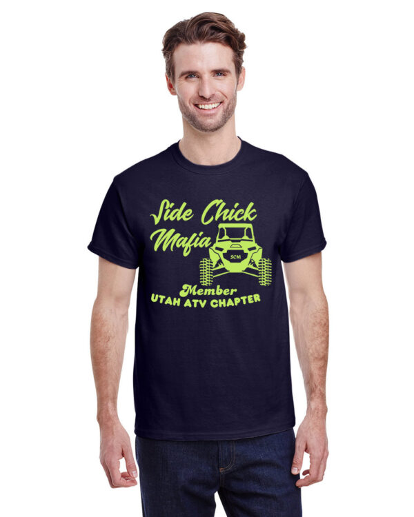 Side Chick Mafia - Lime Green - NavyBlue