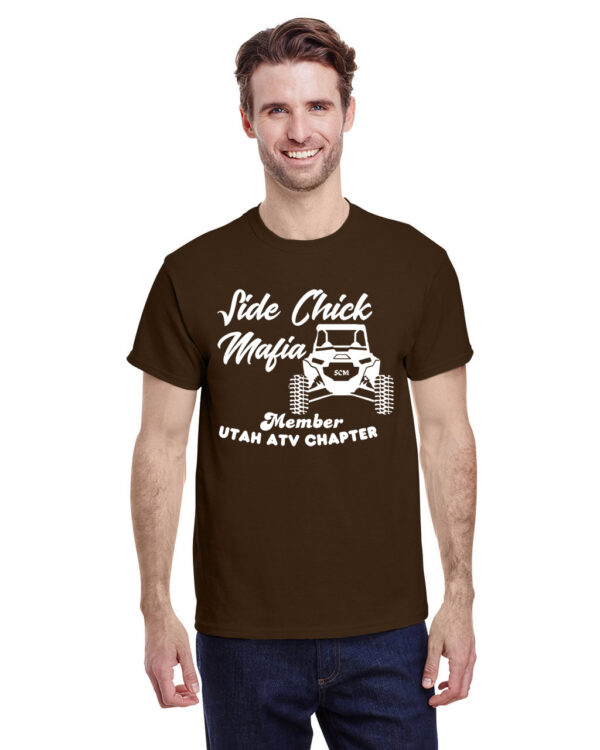Side Chick Mafia - White - DarkChocolate