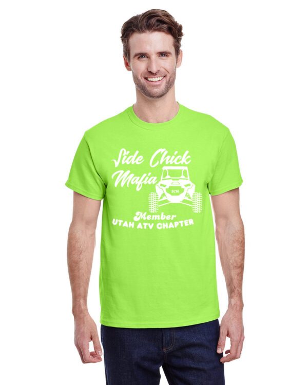 Side Chick Mafia - White - NeonGreen